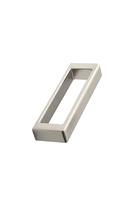Furnipart - Cubico - greb i zink inox look CC96mm L105mm B15mm H32,5mm